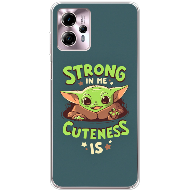 Чехол BoxFace Motorola G13 Strong in me Cuteness is