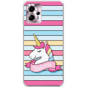 Чехол BoxFace Motorola G13 Unicorn