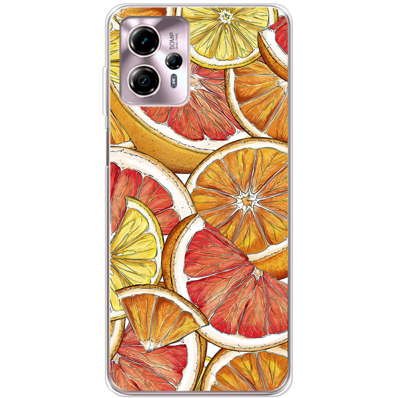 Чехол BoxFace Motorola G13 Citrus Pattern