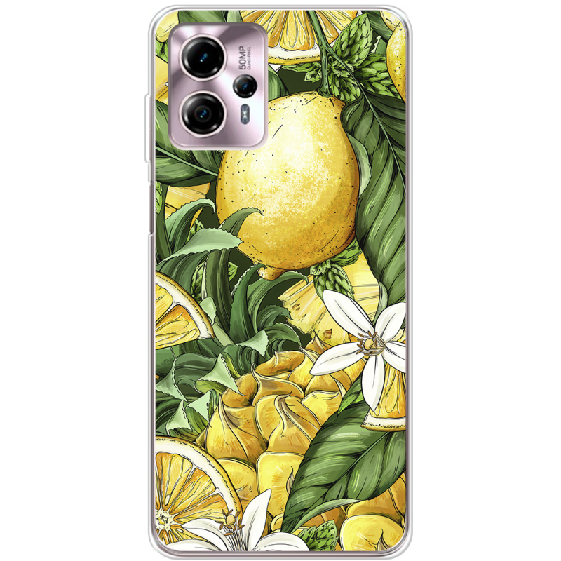 Чехол BoxFace Motorola G13 Lemon Pattern