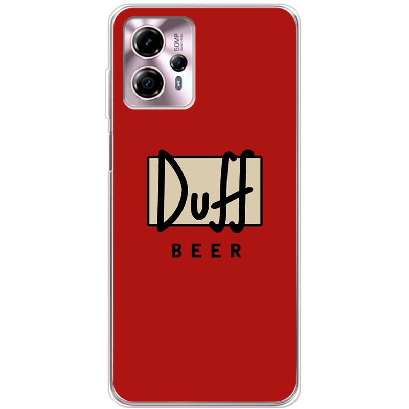 Чехол BoxFace Motorola G13 Duff beer