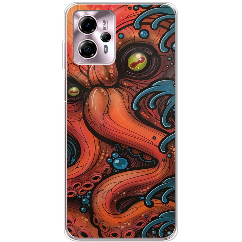 Чехол BoxFace Motorola G13 Octopus