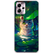 Чехол BoxFace Motorola G13 White Tiger Cub