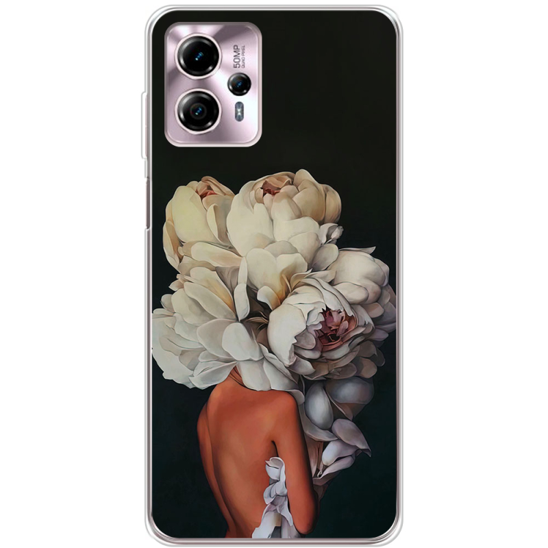 Чехол BoxFace Motorola G13 Exquisite White Flowers