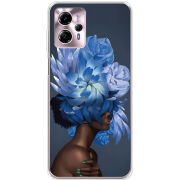 Чехол BoxFace Motorola G13 Exquisite Blue Flowers