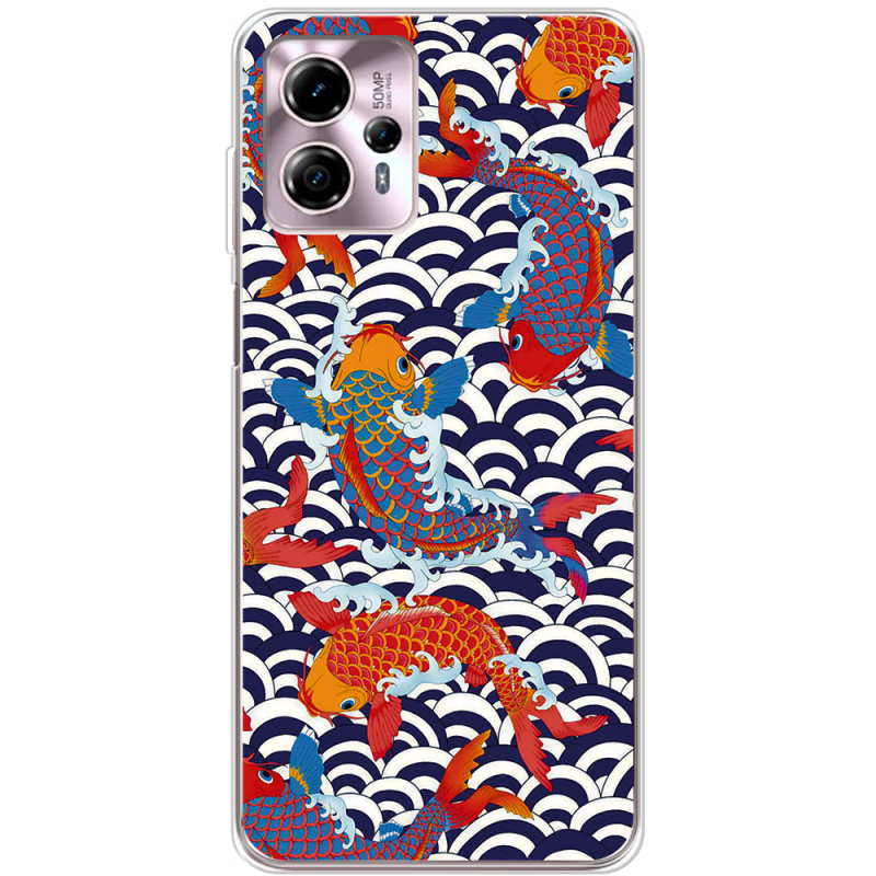 Чехол BoxFace Motorola G13 Koi Fish