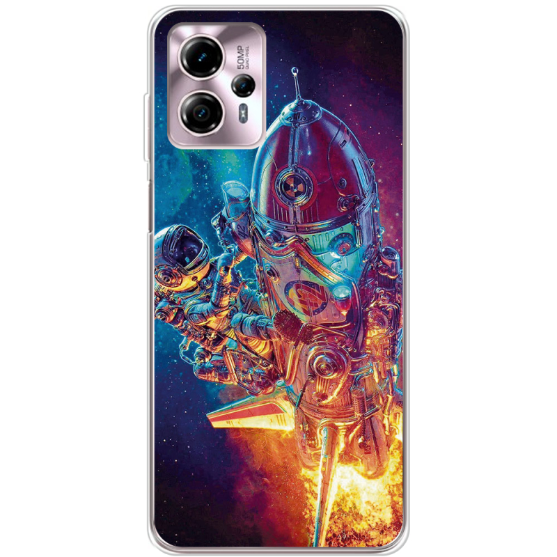 Чехол BoxFace Motorola G13 Astronaut in Space