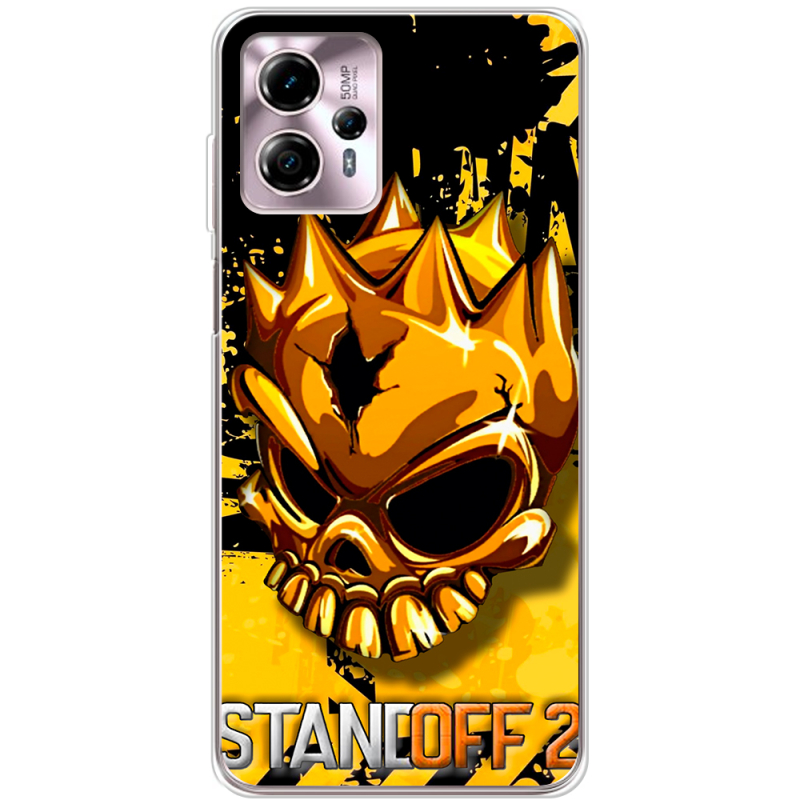 Чехол BoxFace Motorola G13 StandOff 2 gold