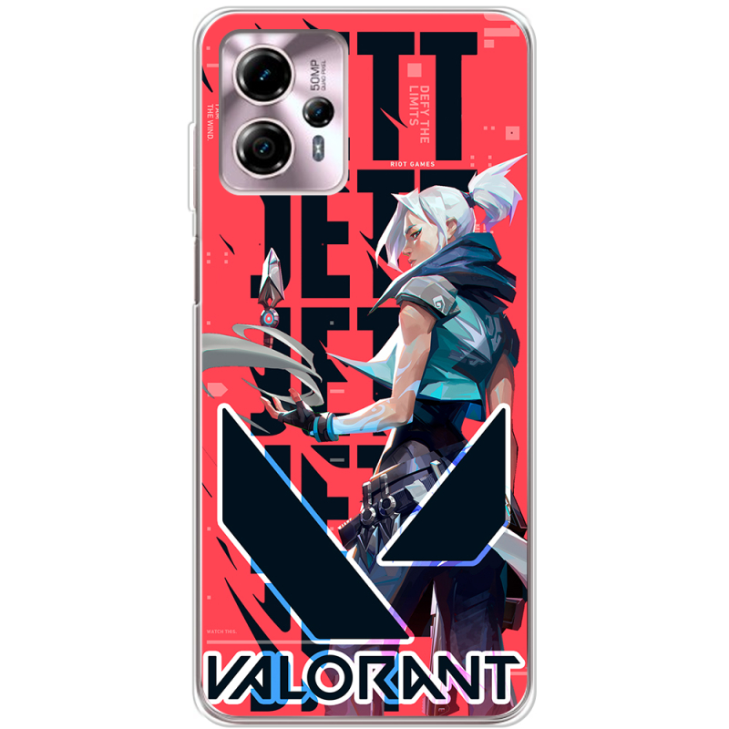 Чехол BoxFace Motorola G13 Valorant Jett