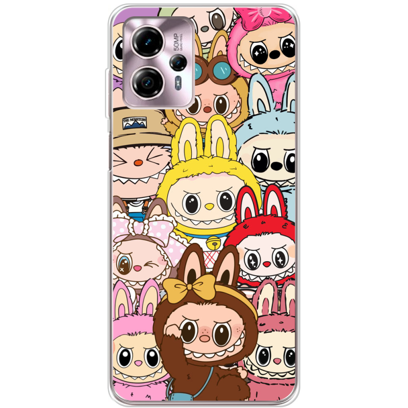 Чехол BoxFace Motorola G13 Labubu
