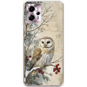 Чехол BoxFace Motorola G13 Christmas Owl