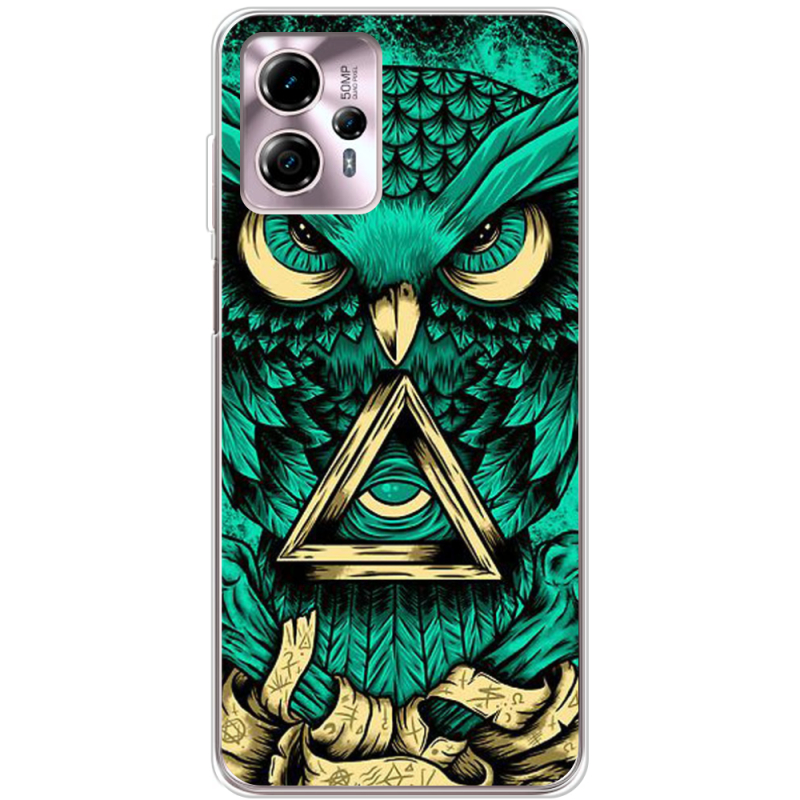 Чехол BoxFace Motorola G13 Masonic Owl