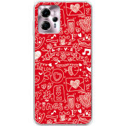 Чехол BoxFace Motorola G13 Happy Valentines