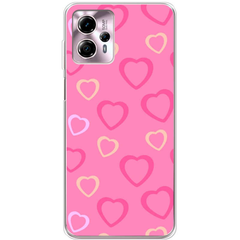 Чехол BoxFace Motorola G13 Sugar Hearts