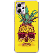 Чехол BoxFace Motorola G13 Pineapple Skull