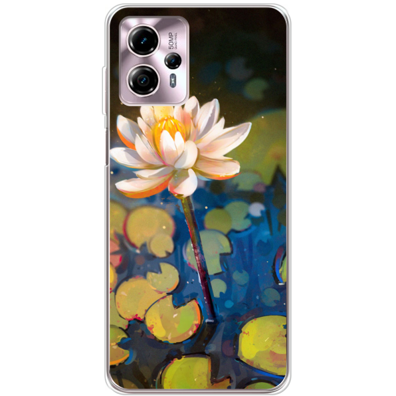 Чехол BoxFace Motorola G13 Waterlily