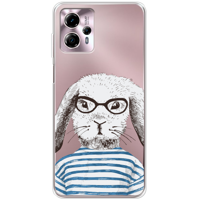 Прозрачный чехол BoxFace Motorola G13 MR. Rabbit