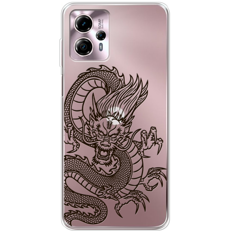 Прозрачный чехол BoxFace Motorola G13 Chinese Dragon