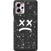 Черный чехол BoxFace Motorola G13 Sad Way