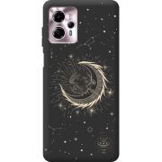 Черный чехол BoxFace Motorola G13 Moon