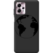 Черный чехол BoxFace Motorola G13 Earth