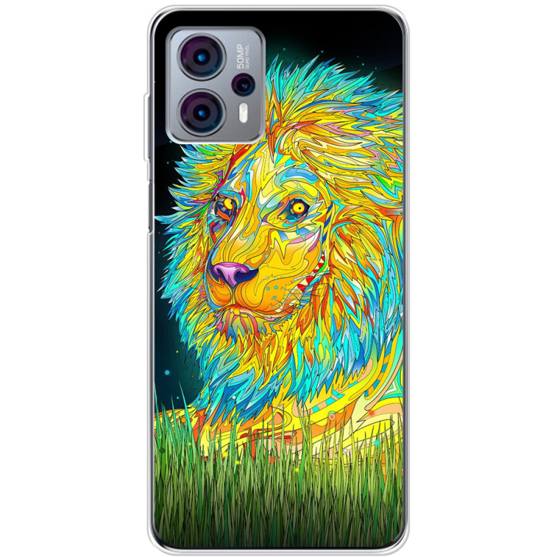 Чехол BoxFace Motorola G23 Moonlight Lion