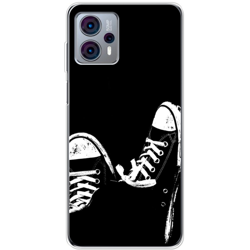 Чехол BoxFace Motorola G23 Black Sneakers