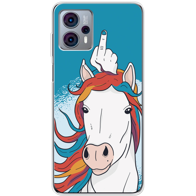 Чехол BoxFace Motorola G23 Fuck Unicorn