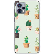 Чехол BoxFace Motorola G23 L-green Cacti