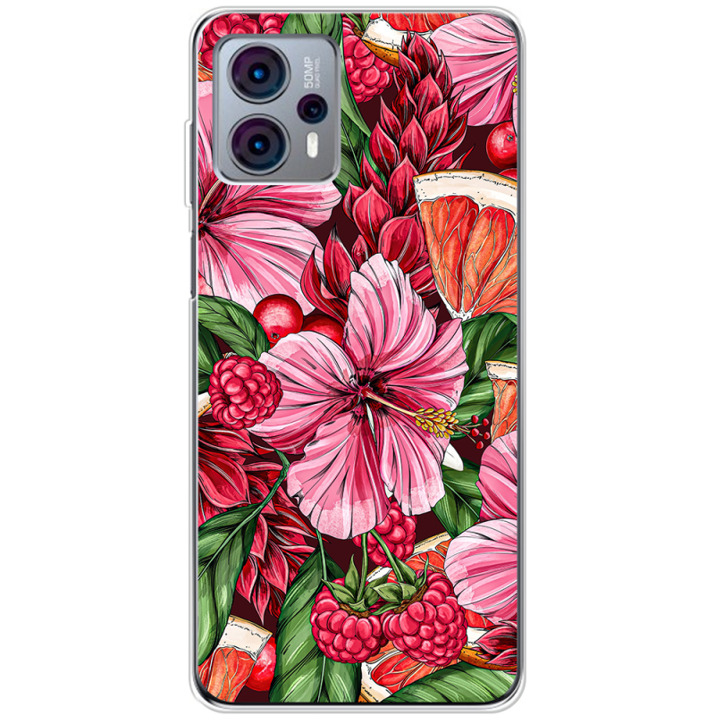 Чехол BoxFace Motorola G23 Tropical Flowers