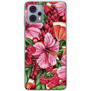 Чехол BoxFace Motorola G23 Tropical Flowers