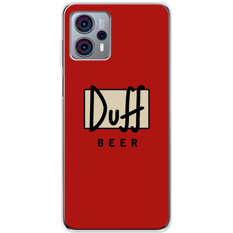 Чехол BoxFace Motorola G23 Duff beer