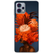 Чехол BoxFace Motorola G23 Exquisite Orange Flowers