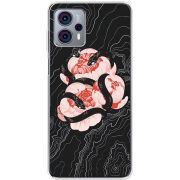 Чехол BoxFace Motorola G23 Snake Rose