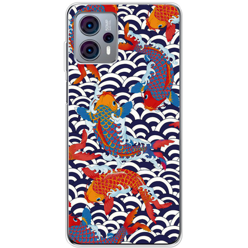 Чехол BoxFace Motorola G23 Koi Fish