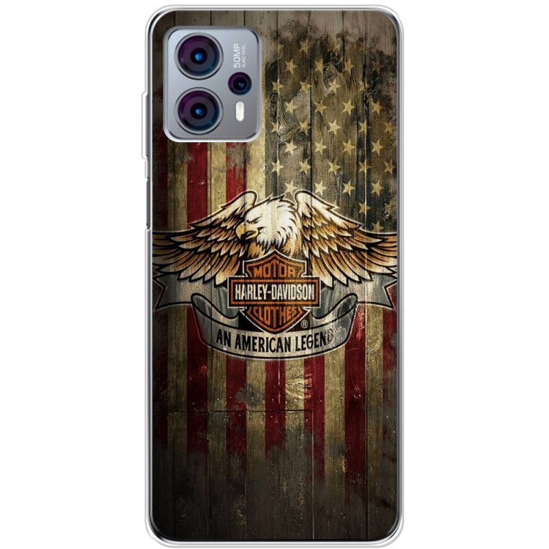 Чехол BoxFace Motorola G23 Harley An American Legend