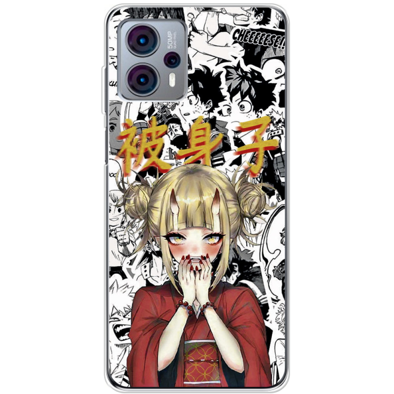 Чехол BoxFace Motorola G23 Himiko Toga - My Hero Academia