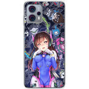 Чехол BoxFace Motorola G23 Overwatch D.VA