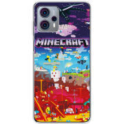 Чехол BoxFace Motorola G23 Minecraft World Beyond