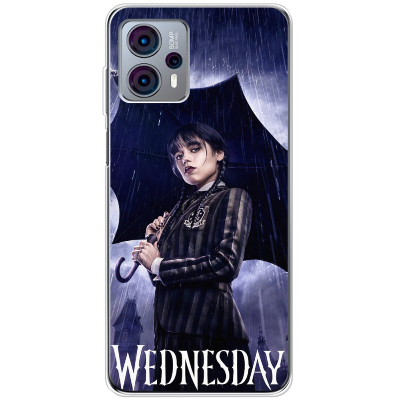 Чехол BoxFace Motorola G23 Wednesday Addams