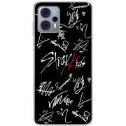 Чехол BoxFace Motorola G23 Stray Kids автограф