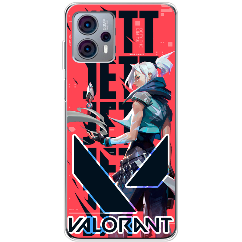 Чехол BoxFace Motorola G23 Valorant Jett