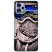 Чехол BoxFace Motorola G23 snowboarder