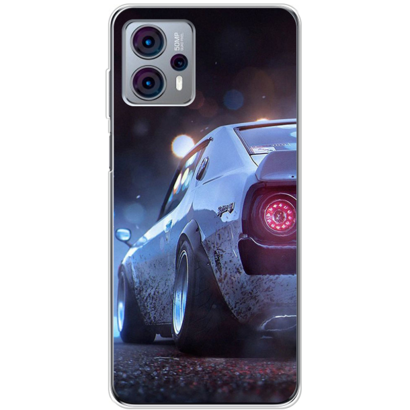 Чехол BoxFace Motorola G23 Silver Car