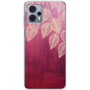 Чехол BoxFace Motorola G23 Gold Leaves