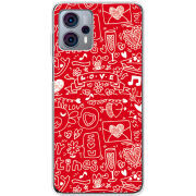 Чехол BoxFace Motorola G23 Happy Valentines