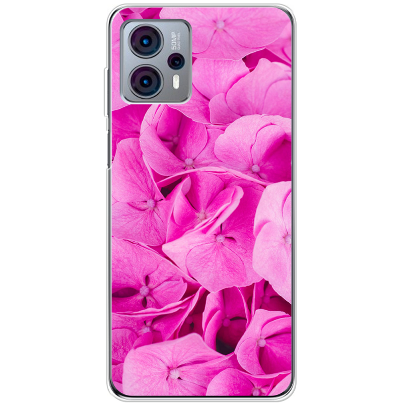 Чехол BoxFace Motorola G23 Pink Flowers