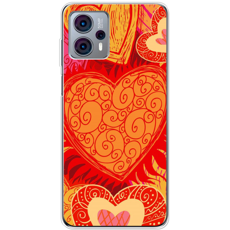 Чехол BoxFace Motorola G23 Warm Hearts