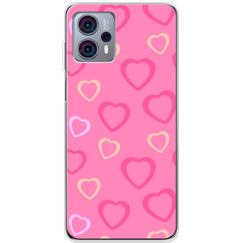 Чехол BoxFace Motorola G23 Sugar Hearts