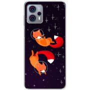 Чехол BoxFace Motorola G23 Fox-Astronauts